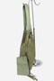 Bag 100% Natural Real Leather Khaki Green Shoulder Bag 1300 - 3