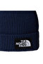 Logo Box Cuffed Unisex Navy Blue Outdoor Beanie Nf0A8Che8K21 - 2