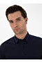 Navy Blue Slim Fit Long Sleeve Shirt 50291673-Vr033 - 2