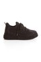Women's Black Sparkle Stone High Platform Sole Sneaker - 2