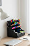 Coral 9-Compartment Drawer Desktop Wooden Organizer Pen Holder - Jewelry Makeup Multi-Purpose Organizer - 8
