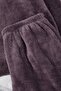Füme Wellsoft/Peluş Kapüşonlu Kulak Detaylı Örme Pijama Takımı TBBAW25AI00021 - 6