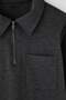 Antrasit Melanj Regular/Normal Kesim Polo Yaka Fermuarlı Kalın Sweatshirt TMNAW26SW00007 - 6
