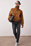 Light Brown Regular Coat Twoaw26Mo00158 - 2