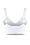 White Strap Seamless/Seamless Wire Free Cupless Stretchy Bralette Knitted Plus Size Bra Tbbss23Cw00001 - 3