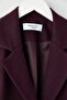 EXCLUSIVE Özel Koleksiyon Bordo Fitted Kaşe Blazer Ceket TWOAW26BC00054 - 6