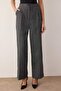 EXCLUSIVE Özel Koleksiyon Antrasit Wide Leg/Geniş Paça Kumaş Pantolon TWOAW26PL00116 - 4
