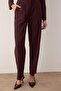 EXCLUSIVE Özel Koleksiyon Mürdüm Yumuşak Tuşeli Wide Leg/Geniş Paça Pantolon TWOAW26PL00119 - 6