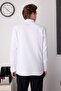 Beyaz Slim Fit Erkek Dokulu Gömlek TMNAW26GO00002 - 4