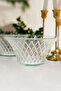 2-Piece Glass Bowl - Decorative Presentation Bowl and Fruit Bowl - Crystal - 2