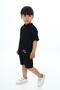 Boy's Set with Crew Neck Shorts and Shorts - 3