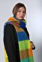 Colorful Tasseled Boucle Women's Scarf Shawl - 4