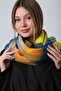 Colorful Tasseled Boucle Women's Scarf Shawl - 7
