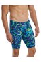 Tyr Men's Racing Swimsuit Thresher Jam Yellow/Blue Arena Summer - Winter Championship Racing Swimsuit - 2