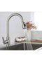 Spiral Armature Spiral Faucet Extending System Kitchen Faucet Matte Chrome Inox Color Faucet - 4