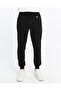 Men's Navy Blue High Waist Sweatpants with Front and Back Pockets-P782 - 4
