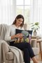 Jacquard Tapestry Panel Woven Picasso Cat Decorative Throw Pillow / Pillowcase - 3