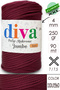 Pp Macrame Jumbo 250 Gr (4 mm) 110U1560 Claret Red