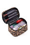 Ns Captain Travel Makeup Organizer Makeup Bag, Multifunctional Cosmetic Bag Leopard - 8