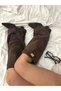 Volante Brown Suede Women's Heeled Boots with Dust Cover Detail
