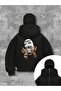 Snow Masked Ninja Unisex Sweatshirt Cardigan 2Strands Thick Fleece