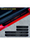 Chevrolet Kalos Carbon Door Sill Auto Sticker 4 Pcs