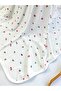 PATTERNED BLANKET&SWADDLE 85X90 CM COTTON FABRIC - 3