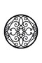 Flower Pattern Model 6 Auto custom new sticker 30 x 30 Cm