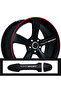 Custom for Mercedes Eqc New Compatible Accessory Auto Door Handle/Rim Custom New Sticker 10 Pcs 10*1,5 cm