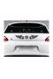 Wing Auto Sticker 2 Pieces Black 8*18 Cm