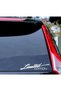 Car Sticker Limited Edition 23x7 Cm Sticker Label White - 2