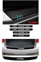 Accessory Auto Trunk and Door Sill Sticker Set Carbon Compatible for Citroen Saxo