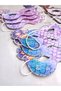 9 Pieces Mermaid Concept Paper Party Mask Mermaid Birthday Decoration 2026 - 5