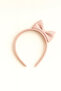 Set of 2 Powder Color Satin and Sequin Sequined Crown - 4