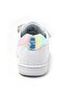Miclou White Velcro Baby Girl Sneakers - 6