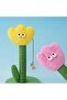 cat scratching post is made of high-quality short plush fabric. Pink 35 x 35 x 60cm - 2