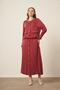 Women's Cupra Skirt Suit Claret Red 31063 - 3
