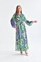 Women's Chiffon Printed Dress Benetton 30499 - 4