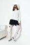 Women's Brass Knit Turtleneck Sweater Ecru 20909 - 6