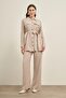 Women's Trouser Suit Stone 31030