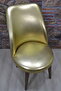 Gold Foil Retro Chair Cover