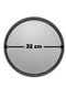 Gray Dough Rolling Mat 45 X 65 Cm, 32 cm Pizza Tray and Wooden Long Handle Dough and Pizza Cutter - 2