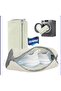 Shoe Washing Bag Zippered White Microfiber Protective Laundry Net - 2