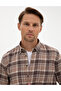 Mink Lumberjack Plaid Regular Fit Long Sleeve Shirt 50312356-Vr052 - 2