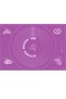 Set of 2 Purple 45x65 Cm Silicone Dough Rolling Mat and Gray Silicone Fireproof Kitchen Oven Mitts - 3