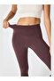 Women's High Waist Slimming Longitudinal Stretch Tight Leggings - 3