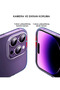 iPhone 14 Pro Max Compatible Transparent Silicone Case Shockproof Camera Raised Cover - 2