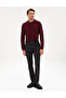 Black Slim Fit Canvas Pants 50317228-Vr046 - 3
