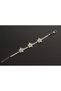 316 L Star Detailed Flat Model Women's Steel Bracelet – Elegant Looking Design - 4