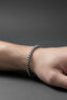 Men's 5.5 mm Polo Chain Model Thick Engraved 316 L Steel Bracelet - 3